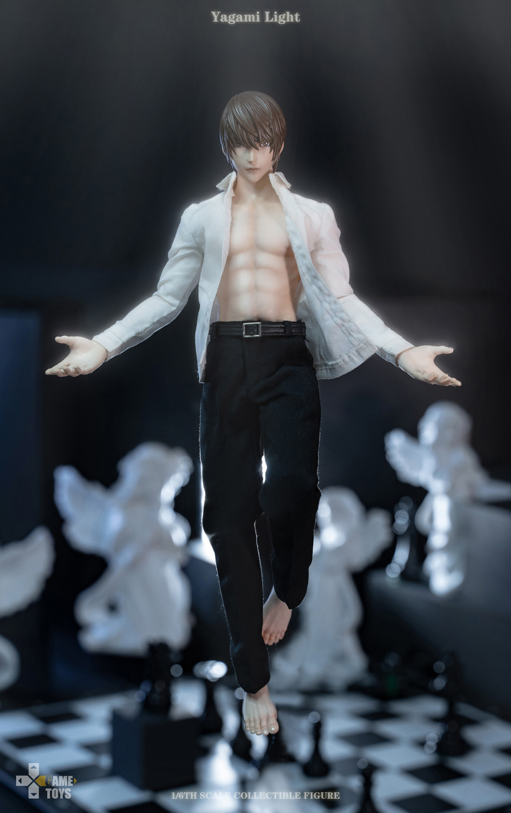 GAMETOYS 1/6 GT-007/008/008A L·Lawliet/Yagami Light 1/6 MASSSTAB SAMMLERFIGUR - Bild 24 von 32
