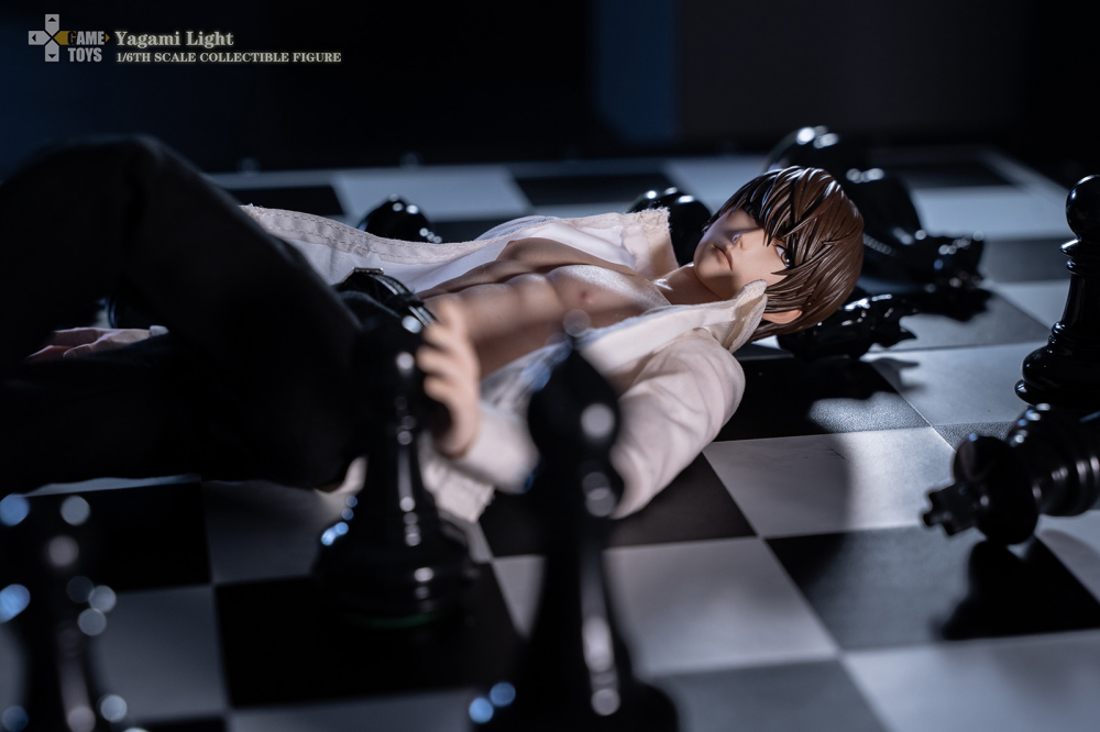 GAMETOYS 1/6 GT-007/008/008A L·Lawliet/Yagami Light 1/6 MASSSTAB SAMMLERFIGUR - Bild 28 von 32