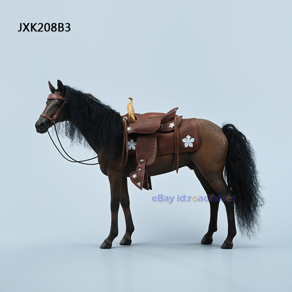JXK 1/6 Akhal-teke Caballo Modelo Mascota Animal Escena Colección Decoración Figura EN STOCK - Imagen 30 de 32