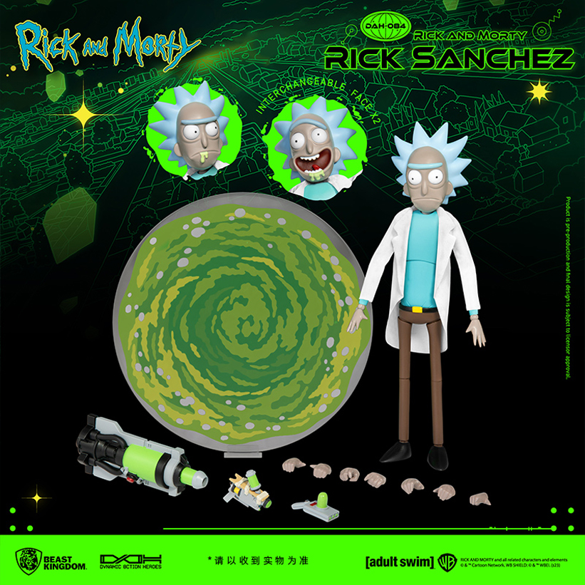 Figuras de acción de Rick y Morty - Juguetes de arte coleccionables, figuras de anime y decoración - Imagen 11 de 12