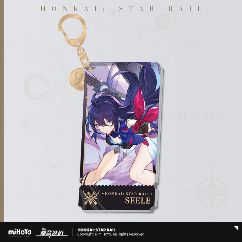 miHoYo Honkai: Star Rail Keychain The Hunt Acrylic Keyring Official Goods Ver2.5 - Picture 7 of 12
