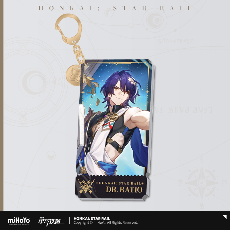 miHoYo Honkai: Star Rail Keychain The Hunt Acrylic Keyring Official Goods Ver2.5 - Picture 9 of 12