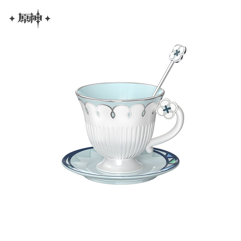 miHoYo Genshin Impact Faruzan Cup Saucer Spoon Glass Canvas Bag Official Goods - Picture 15 of 16
