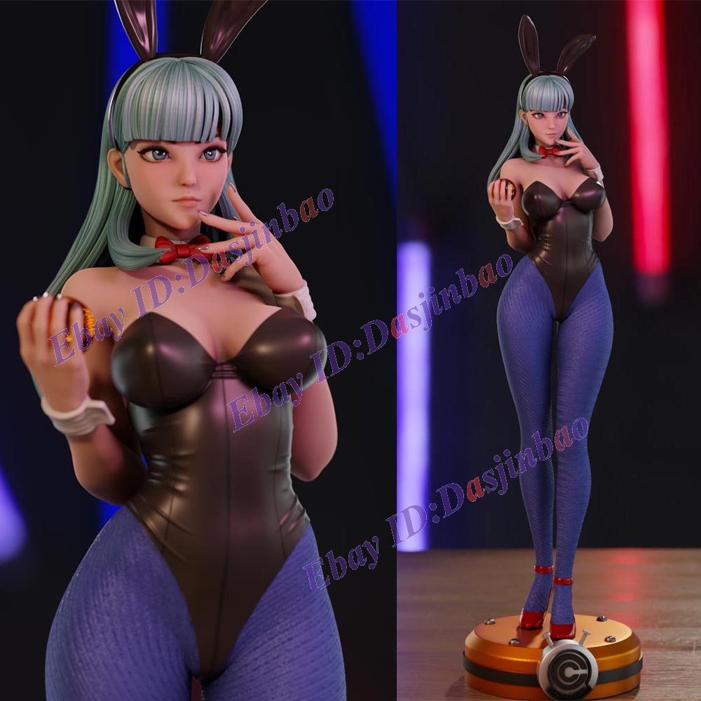 Kit Modelo Impresión 3D Figura Bulma Sin Pintar Sin Montar 2 Versión NSFW