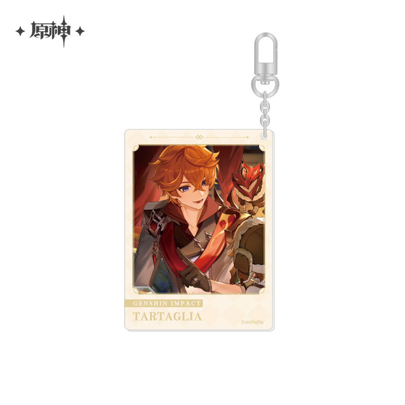 miHoYo Genshin Impact Acryl Keychain Official Happy Birthday Acrylic Keyring - Picture 9 of 24