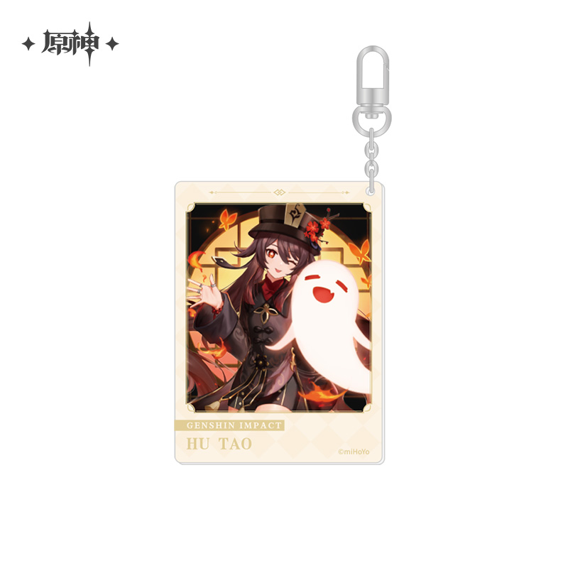 miHoYo Genshin Impact Acryl Keychain Official Happy Birthday Acrylic Keyring - Picture 10 of 24