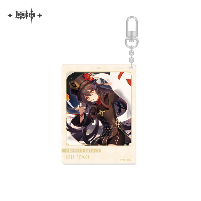 miHoYo Genshin Impact Acryl Keychain Official Happy Birthday Acrylic Keyring - Picture 11 of 24