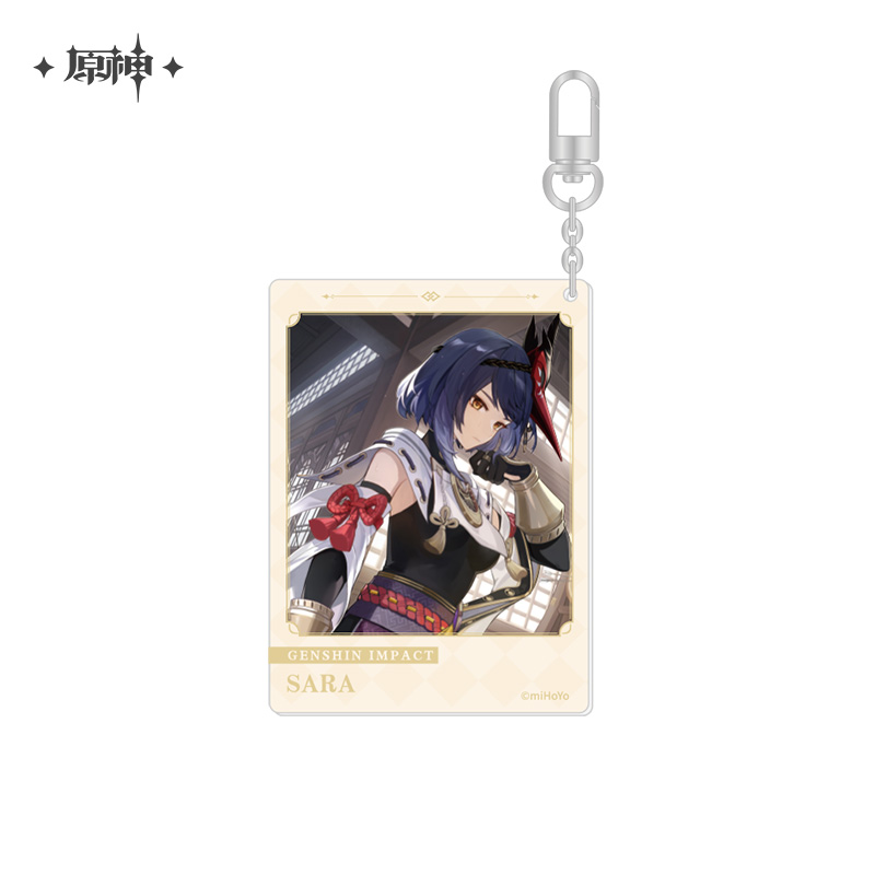 miHoYo Genshin Impact Acryl Keychain Official Happy Birthday Acrylic Keyring - Picture 12 of 24