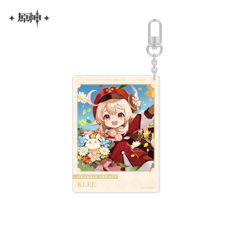 miHoYo Genshin Impact Acryl Keychain Official Happy Birthday Acrylic Keyring - Picture 14 of 24