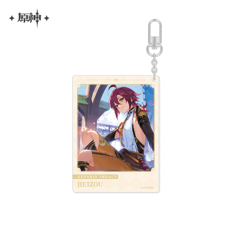 miHoYo Genshin Impact Acryl Keychain Official Happy Birthday Acrylic Keyring - Picture 16 of 24