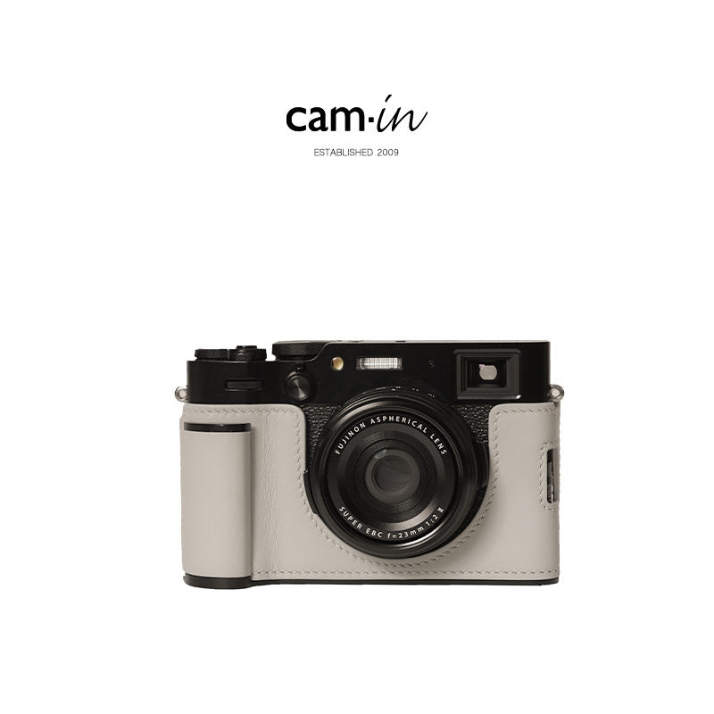 Genuine Real Cowhide Leather Camera Bag Protect Case For Fuji X-100VI X100VI - Picture 21 of 24