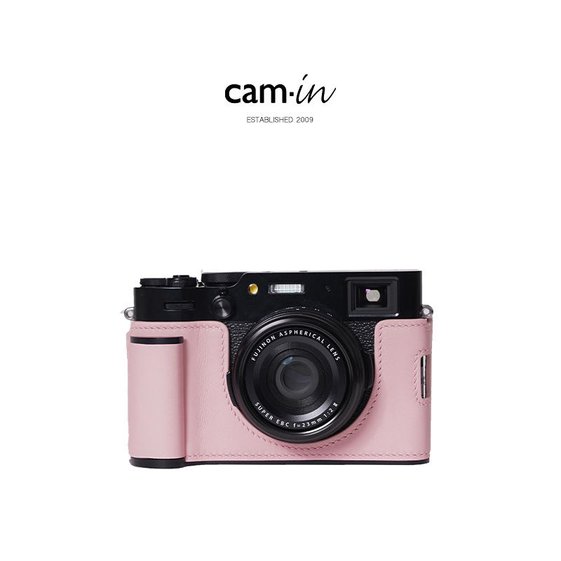 Genuine Real Cowhide Leather Camera Bag Protect Case For Fuji X-100VI X100VI - Picture 23 of 24