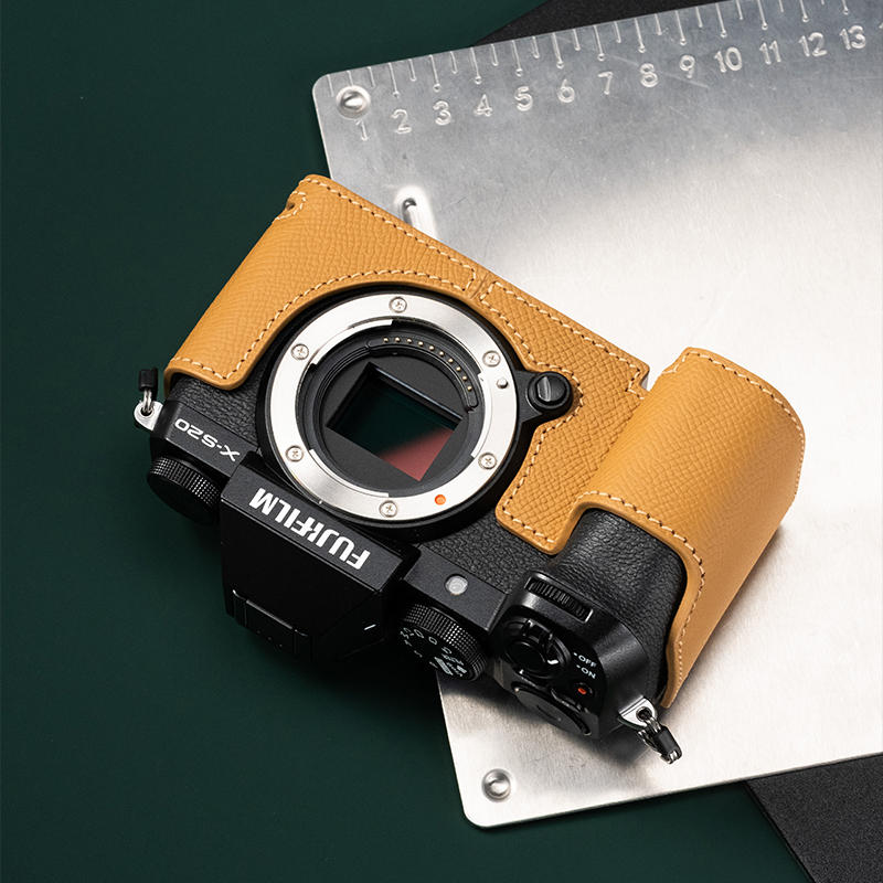 Real Leather Camera Bag Case Cover For Fuji XT5 X-T5 X-T30II XT30II XS20 X-S20 - Picture 29 of 36