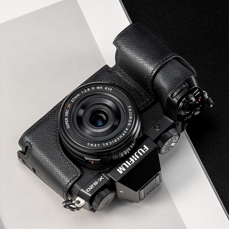 Real Leather Camera Bag Case Cover For Fuji XT5 X-T5 X-T30II XT30II XS20 X-S20 - Picture 31 of 36