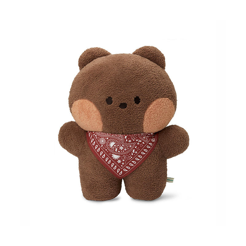 Line Friends Binini Cute Brown Bear 50cm Giant Minini Standing
