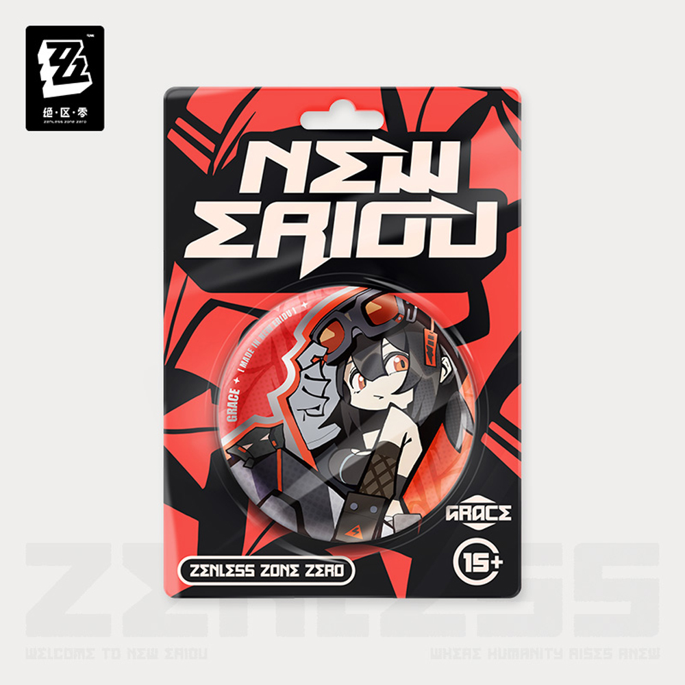 ZZZ miHoYo Zenless Zone Zero Badge Official Cute Belobog Anton Ben Grace Koleda - Picture 7 of 9