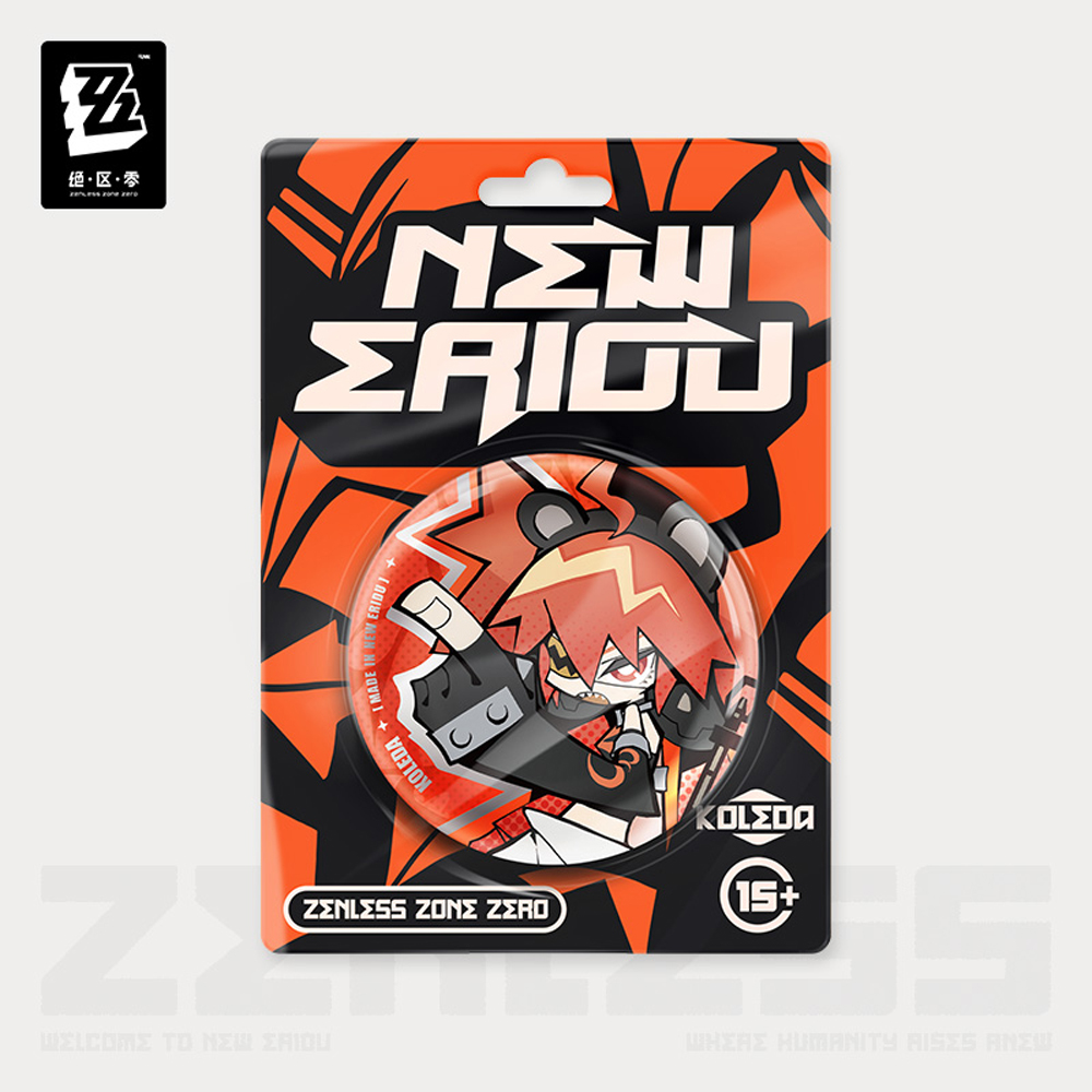 ZZZ miHoYo Zenless Zone Zero Badge Official Cute Belobog Anton Ben Grace Koleda - Picture 9 of 9