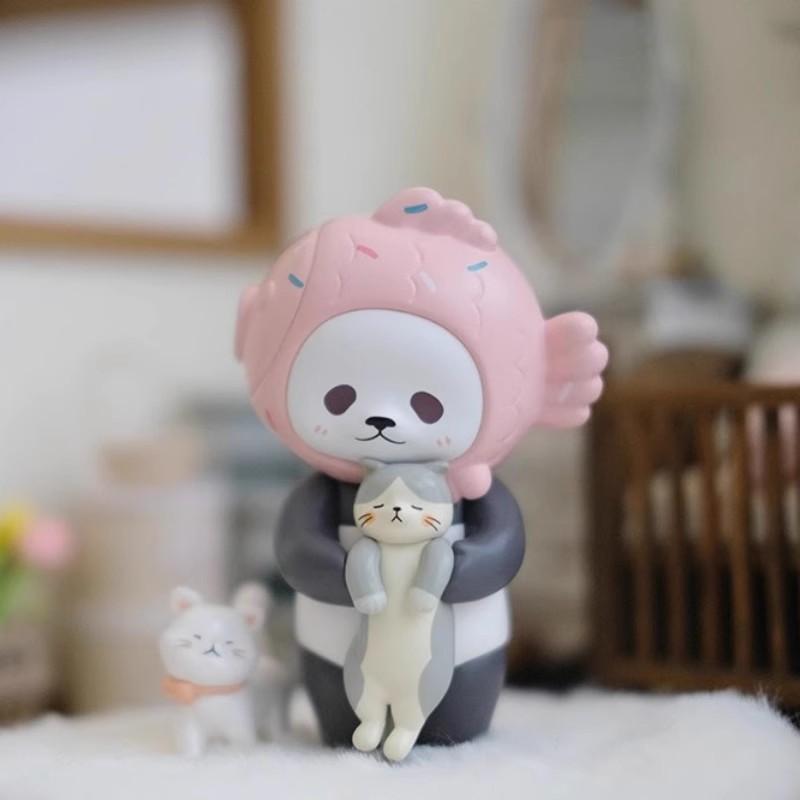 PLANET BEAR Taiyaki PanPan フィギュアセット Planet Bear x Mini Taiyaki PanPan One Blind Box Full Set of