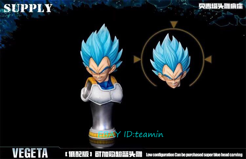 Supply Studio P1S Dragon Ball Vegeta Bust Head Sculpt Base Accessories In Stock