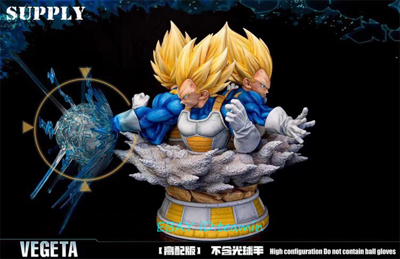 Supply Studio P1S Dragon Ball Vegeta Bust Head Sculpt Base Accessories In Stock