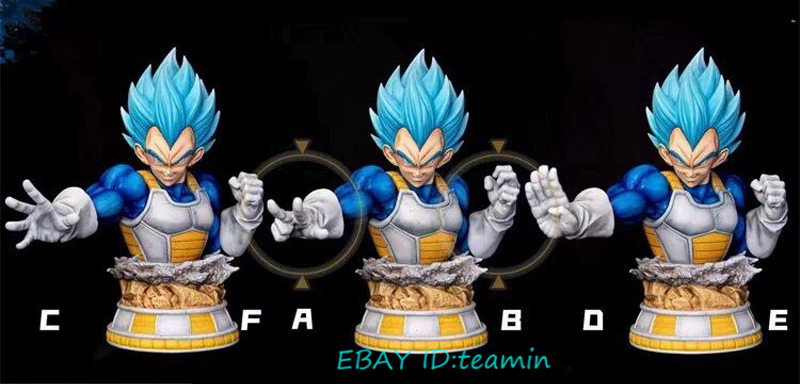 Supply Studio P1S Dragon Ball Vegeta Bust Head Sculpt Base Accessories In Stock