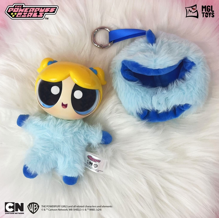 Powerpuff Blossom Bubbles Plush Party 7~8.6In Confirmed Pendants Action Figure