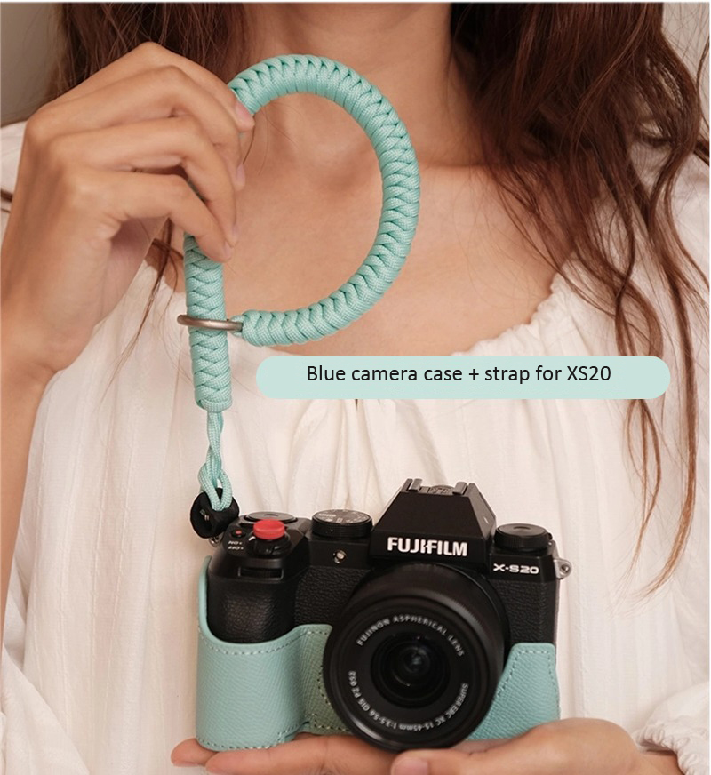 Genuine Leather Camera Bag Protect Case Belt For Fuji X100VI XT5 XT30 XT50 XS20 - Picture 27 of 31