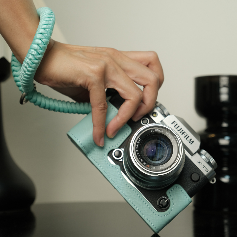 Genuine Leather Camera Bag Protect Case Belt For Fuji X100VI XT5 XT30 XT50 XS20 - Picture 31 of 31