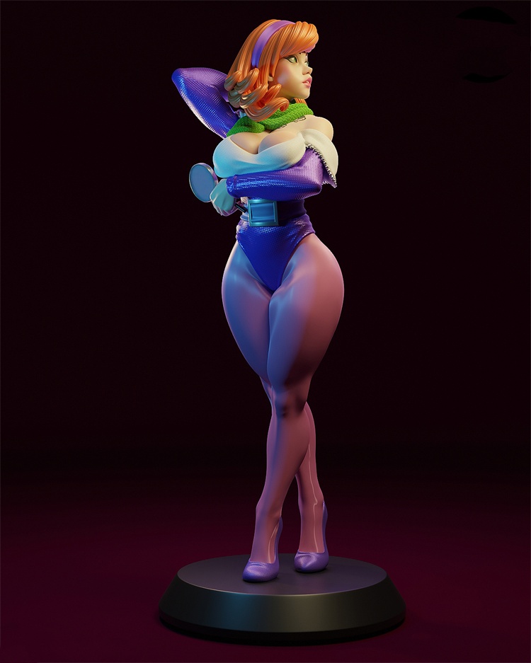 Daphne 1/4 Unpainted GK Model 3D Print Figure Unassembled Resin Garage Kit 48cmH - Picture 10 of 11