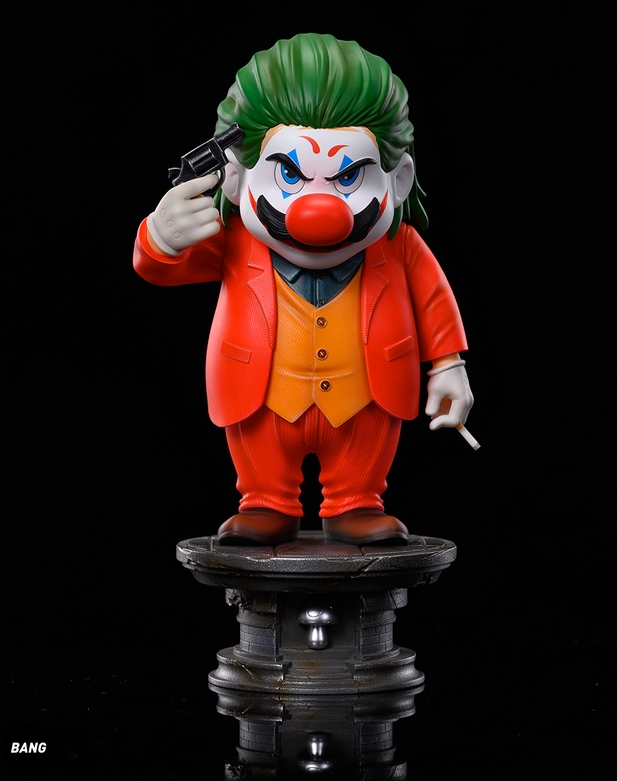 PG STUDIO Joker Plumber 18cm/7in Figurine Gk Statue Designer Toy In Stock Gift