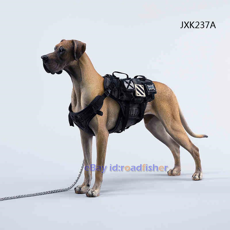 JXK 1/6 Gran Modelo Danés Lindo Perro Animal Figura Colección Decoración Juguete EN STOCK - Imagen 25 de 28