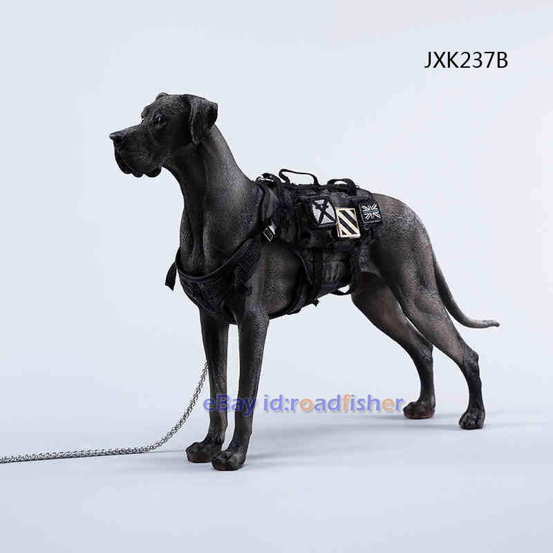JXK 1/6 Gran Modelo Danés Lindo Perro Animal Figura Colección Decoración Juguete EN STOCK - Imagen 26 de 28