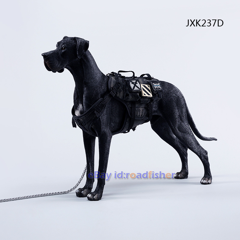 JXK 1/6 Gran Modelo Danés Lindo Perro Animal Figura Colección Decoración Juguete EN STOCK - Imagen 28 de 28