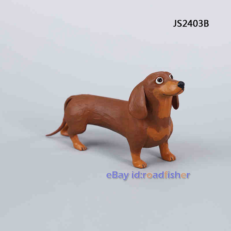 JXK kleiner Dackel Modelltier Hund Figur Sammlung Deko Kinder Spielzeug AUF LAGER - Bild 17 von 17