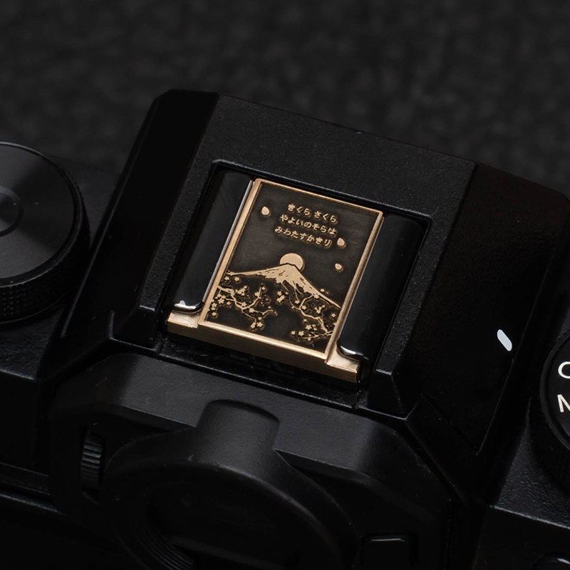 Metal Camera Hot Shoe Cover Shutter button For Leica Sony Canon Nikon Fujifilm - Picture 24 of 34