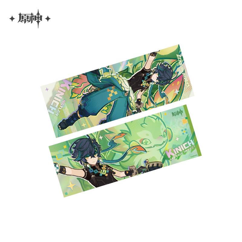 miHoYo Genshin Impact Laser Collection Tickets Kinich Kachina Mualani Official - Picture 3 of 5