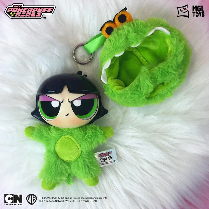 The Powerpuff Girls Buttercup Plush Party Series 7~8.6In Action Figure Pendant