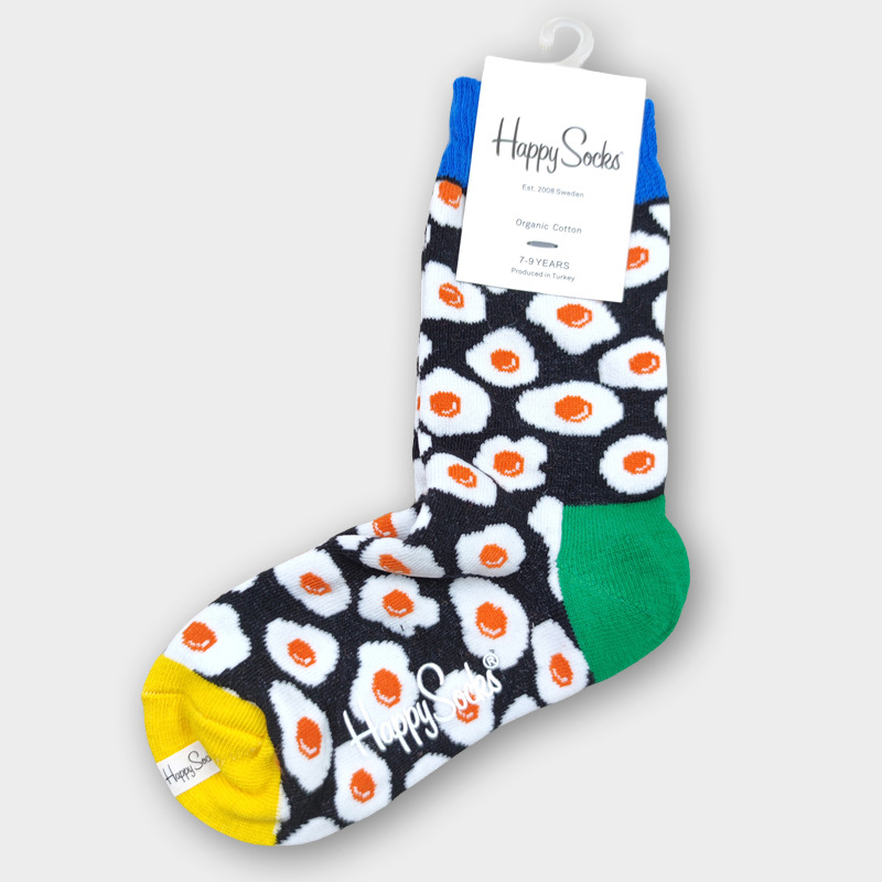 happy socks children's socks cotton socks autumn and winter dopamine cartoon - Picture 34 of 91