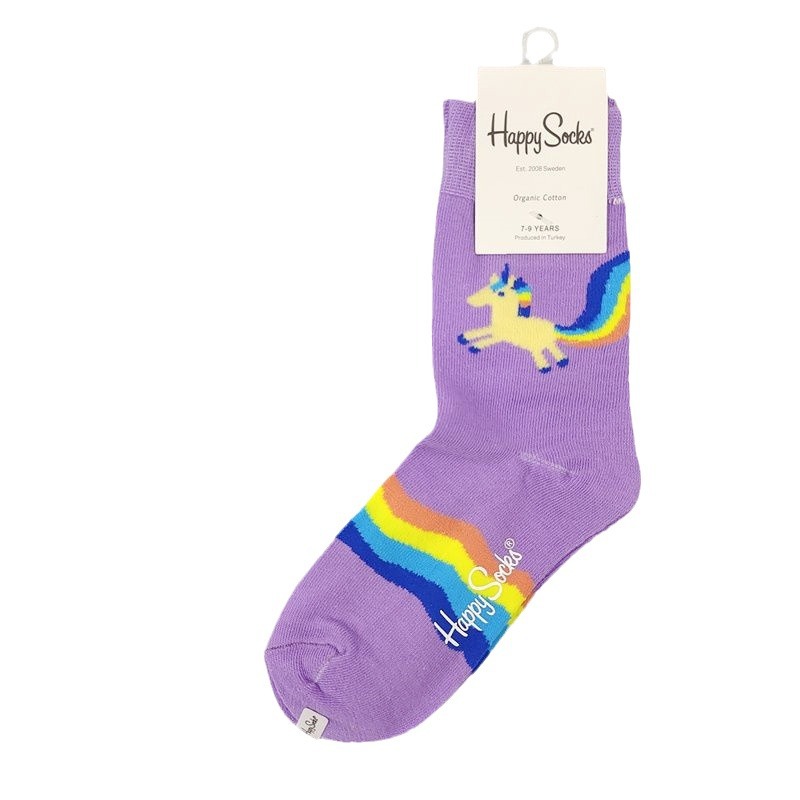 happy socks children's socks cotton socks autumn and winter dopamine cartoon - Picture 44 of 91
