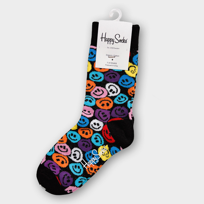 happy socks children's socks cotton socks autumn and winter dopamine cartoon - Picture 81 of 91