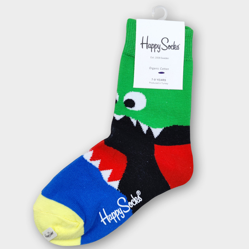 happy socks cotton socks dopamine cartoon children socks fashion socks - Picture 75 of 91
