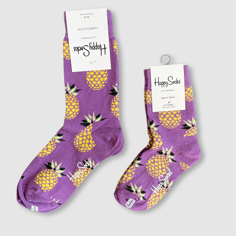 Happy Socks children's socks mid tube socks men and women wear lovely wholesale - Picture 30 of 120