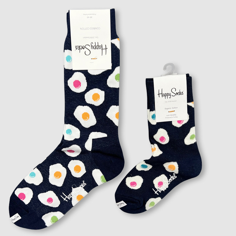 Happy Socks children's socks mid tube socks men and women wear lovely wholesale - Picture 33 of 120