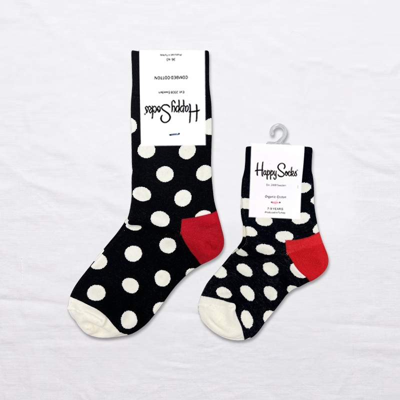 Happy Socks children's socks mid tube socks men and women wear lovely wholesale - Picture 40 of 120