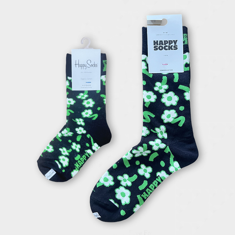 Happy Socks children's socks mid tube socks men and women wear lovely wholesale - Picture 42 of 120