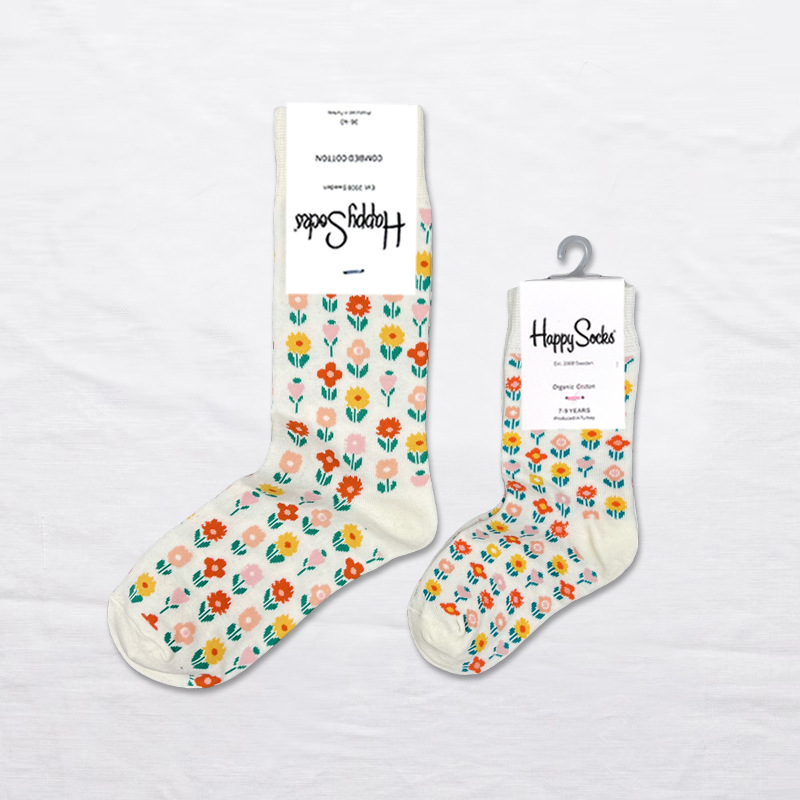 Happy Socks children's socks mid tube socks men and women wear lovely wholesale - Picture 46 of 120