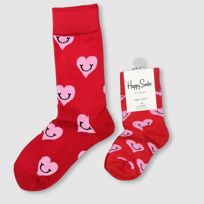 Happy Socks children's socks mid tube socks men and women wear lovely wholesale - Picture 49 of 120