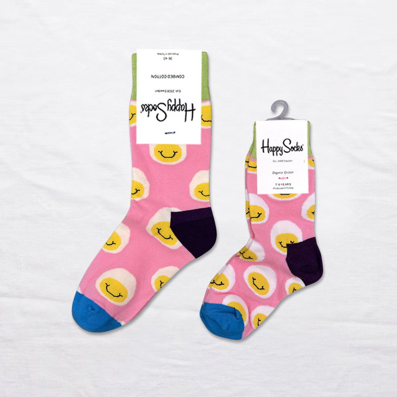 Happy Socks children's socks mid tube socks men and women wear lovely wholesale - Picture 57 of 120