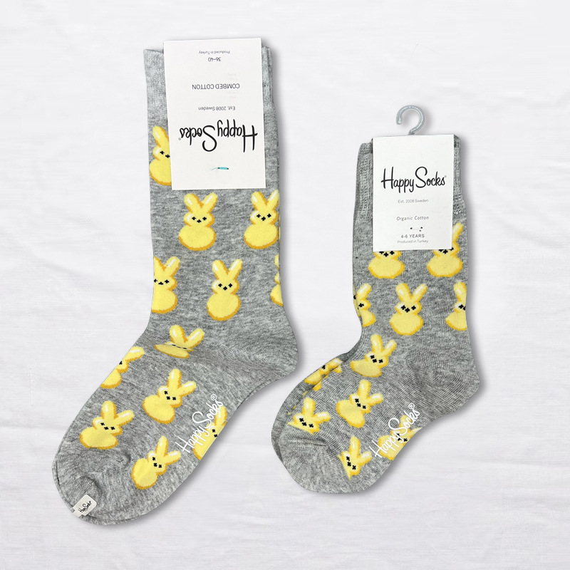 Happy Socks children's socks mid tube socks men and women wear lovely wholesale - Picture 60 of 120