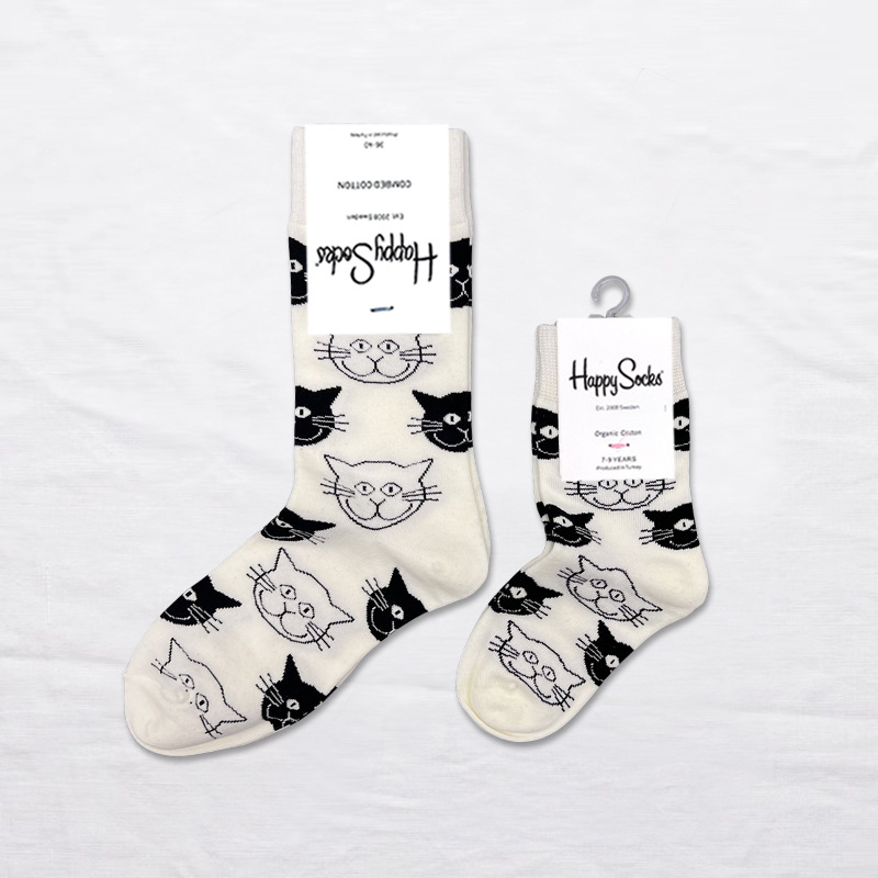 Happy Socks children's socks mid tube socks men and women wear lovely wholesale - Picture 61 of 120
